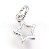 Enamel Brass Charms KK-G364-18P-01-1