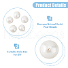 Hobbspring 5Pcs Baroque Natural Keshi Pearl Beads PEAR-HS0001-09-4