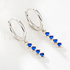 S925 Sterling Silver Hoop Earrings RL0741-8-1