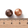 Faceted Round Shell Pearl Beads BSHE-XCP0001-78B-3