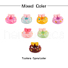 Opaque Resin Decoden Cabochons RESI-CJ0001-107-3