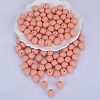 Round Silicone Focal Beads SI-JX0046A-84-1