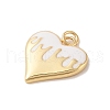 Rack Plating Brass Enamel Pendants KK-Z047-01B-RS-2