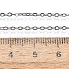 Non-Tarnish 304 Stainless Steel Cable Chain Necklace STAS-T040-PJ204-80-3