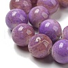 Dyed Natural Jade Beads Strands G-F764-03B-4