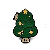 Christmas Theme Zinc Alloy Enamel Pin Brooch for Backpack Clothes JEWE-R003-01EB-10-1