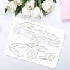 Plastic Drawing Painting Stencils Templates DIY-WH0396-252-3