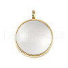 Ion Plating(IP) 304 Stainless Stee Locket Pendants STAS-S132-15G-03-1