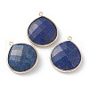 Natural Lapis Lazuli Pendants G-B009-07G-C-1