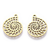 Ion Plating(IP) 304 Stainless Steel Pendants STAS-T063-211G-1