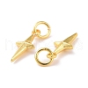 Brass Charms KK-G418-27G-2