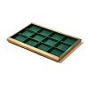 12-Slot Wood with Velvet Jewelry Trays VBOX-C003-08A-1