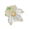 Transparent Glass Pendants PALLOY-MZ00720-04-2