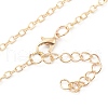 Openable Alloy Pendant Necklaces NJEW-M186-01AGP-4