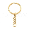 Ion Plating(IP) 304 Stainless Steel Split Key Rings KEYC-M035-01G-1