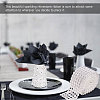 6 Rows Plastic Diamond Mesh Wrap Roll Rhinestone Crystal Ribbon Cake Wedding Decoration OCOR-WH0030-03-8