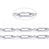Non-Tarnish 3.28 Feet 304 Stainless Steel Link Chains X-CHS-D032-04P-1
