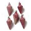 Natural Rhodonite Pendants G-Z055-02P-05-1