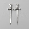 Zinc Tibetan Style Alloy Pendants FIND-WH0147-65AS-2