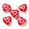 Handmade Lampwork Enamel Beads X-LAMP-S068-04A-1