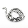 Electroplate Non-magnetic Synthetic Hematite Beads Strands G-O009-A01-1