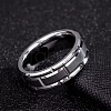 Stainless Steel Finger Rings for Unisex WG511F1-05-1