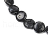 Natural Larvikite Beads Strands G-U018-I08-01-3
