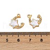 304 Stainless Steel Resin Charms STAS-L290-40G-3