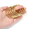 304 Stainless Steel Hoop Earrings EJEW-H358-08G-A-6