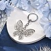 Butterfly Alloy Keychains KEYC-JKC01001-2
