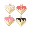 Rack Plating Brass Enamel Pendants KK-Z047-01-RS-1