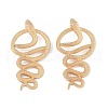 Alloy Stud Earrings EJEW-R021-03KCG-02-2