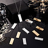 Unicraftale 20Pcs 2 Colors 304 Stainless Steel Pendants FIND-UN0004-06-2