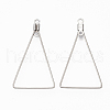 Tarnish Resistant 304 Stainless Steel Wire Pendants STAS-T051-001-3