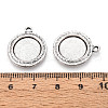 Tibetan Style Alloy Pendant Cabochon Settings PALLOY-N178-05AS-3