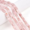 Natural Pink Opal Beads Strands G-N346-05A-10-1