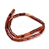 Dyed Natural Agate Beads Strands G-G203-01D-3