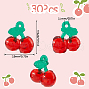 SUNNYCLUE 30Pcs Resin Imitation Fruit Pendants CRES-SC0002-94-2