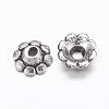 Tibetan Style Alloy Bead Caps MLF0900Y-AS-2