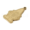 304 Stainless Steel Pendants STAS-C095-35G-2