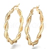 304 Stainless Steel Hoop Earring EJEW-F257-13G-2