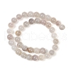 Natural Pink Rabbit Hair Rutilated Quartz Beads Strands G-H093-B05-10mm-3