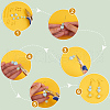   DIY Beaded Earring Making Kit DIY-PH0010-92A-5