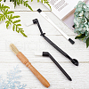 Gorgecraft 4Pcs 4 Style Nylon & Wood Brush Cleaning Tool TOOL-GF0002-97-5