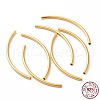 925 Sterling Silver Tube Beads STER-D035-12G-05-4