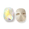 K5 Glass Rhinestone Buttons RGLA-H109-03-2
