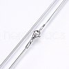 Non-Tarnish 304 Stainless Steel Herringbone Chain Necklaces NJEW-F227-02P-01-2