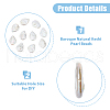 Hobbspring 10Pcs Baroque Natural Keshi Pearl Beads PEAR-HS0001-06-4