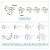 Unicraftale 316 Surgical Stainless Steel Stud Earring Findings STAS-UN0058-54-4
