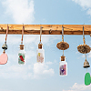 DICOSMETIC 24Pcs Wishing Bottle Glass Bottle Pendants FIND-DC0004-85-7